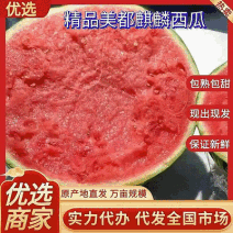 广东雷州·二茬西瓜/美都麒麟瓜/糖度12.5/代发全国