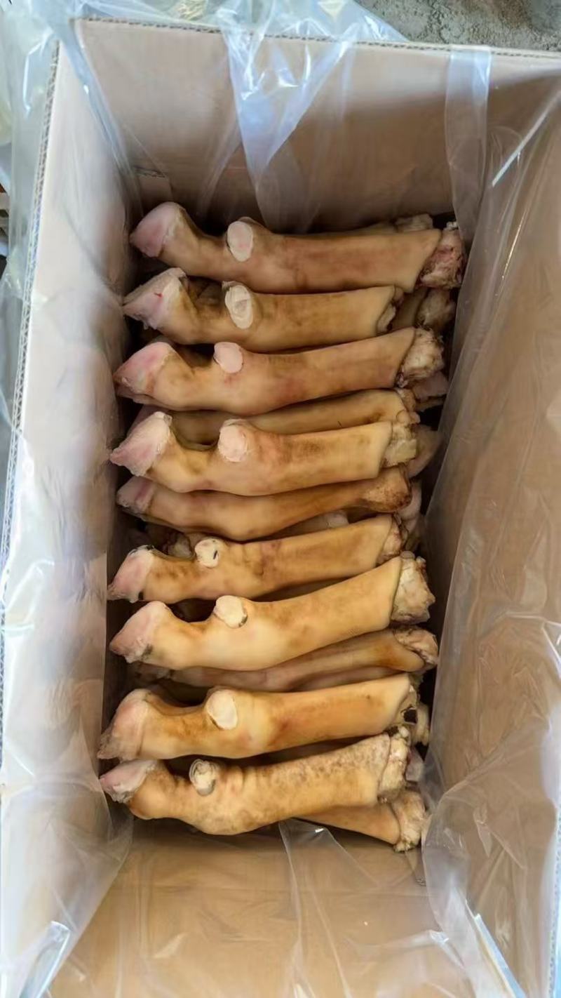 不抽筋火烧白羊蹄，精品羊蹄大量现货供应，可视频看货