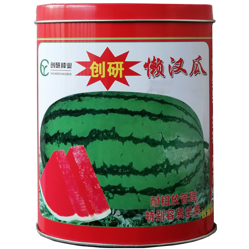 创研懒汉瓜西瓜种子大红瓤抗病高产西瓜品种甜度高