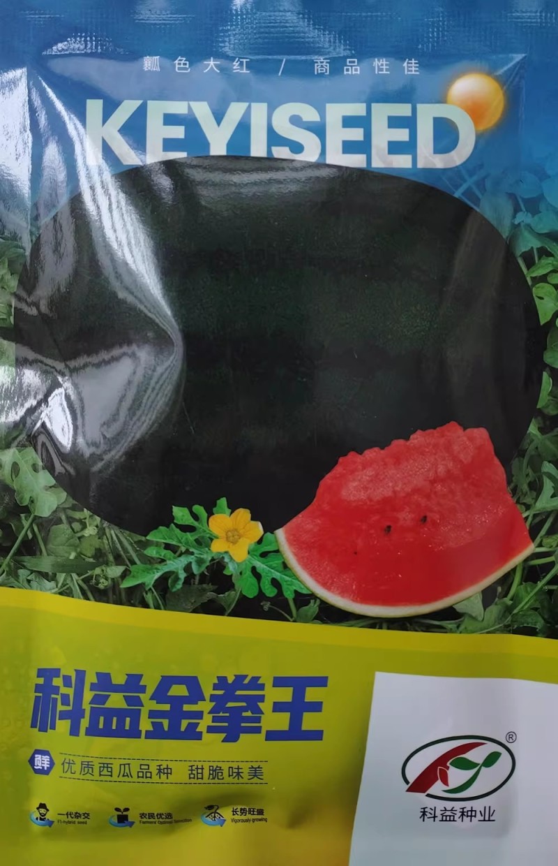 金拳王西瓜种子抗病耐涝抗高温大红瓤西瓜种籽香味浓郁酥脆