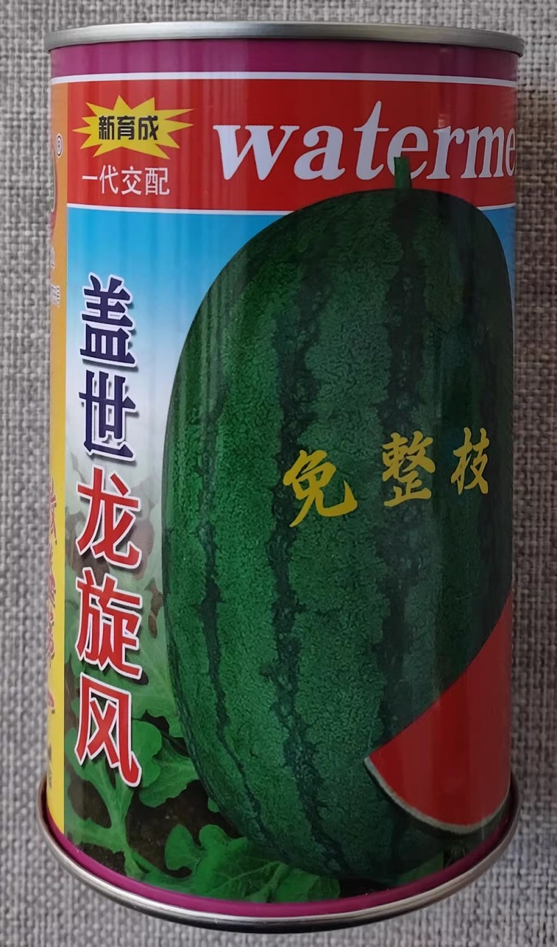 龙旋风西瓜种子抗重茬龙卷风西瓜种籽大红瓤多汁甜美高产大果