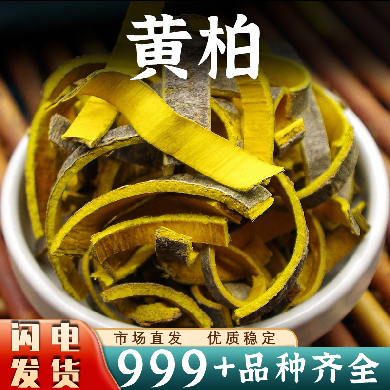 黄柏中药材川黄柏皮黄柏片黄柏泡水茶新干货安国中药材批发