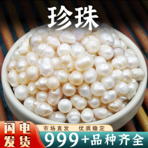珍珠中药材天然淡水珍珠真珍珠异形真珠养殖小珍珠批发