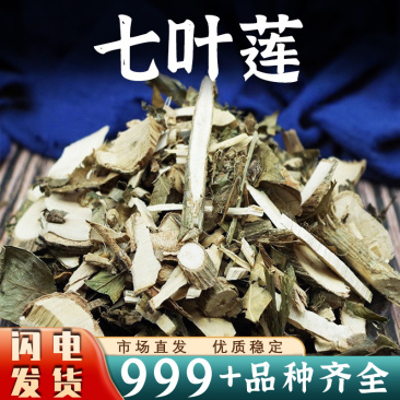 七叶莲中药材七叶藤七加皮汉桃叶狗脚蹄安国中药材批发