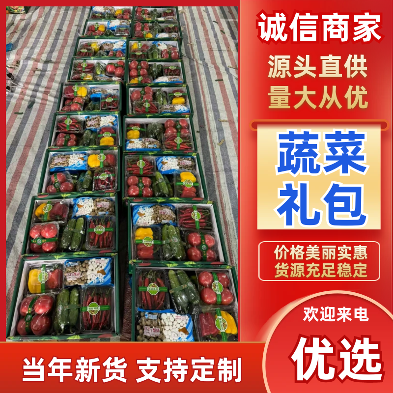 【蔬菜礼包】寿光套菜，精品套菜定制顺丰一件代发