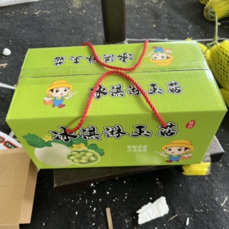 海南山东玉菇甜瓜一件代发社区团购产地直发日发万单