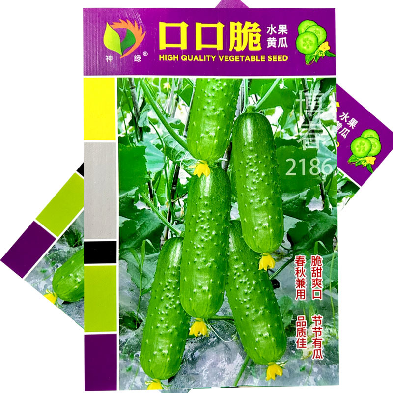 口口脆水果黄瓜种子节节有瓜春秋兼用脆甜爽口短棒形