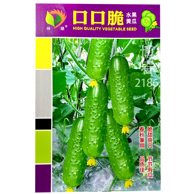 口口脆水果黄瓜种子节节有瓜春秋兼用脆甜爽口短棒形