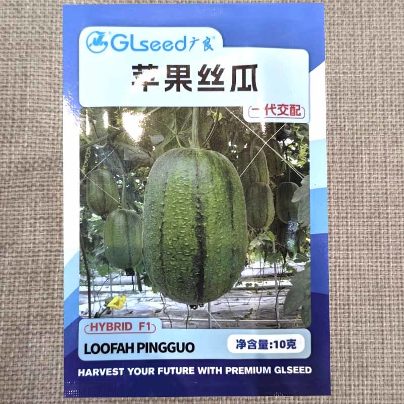 广良苹果丝瓜种子台湾水瓜好吃春秋杂交高产蔬菜种子