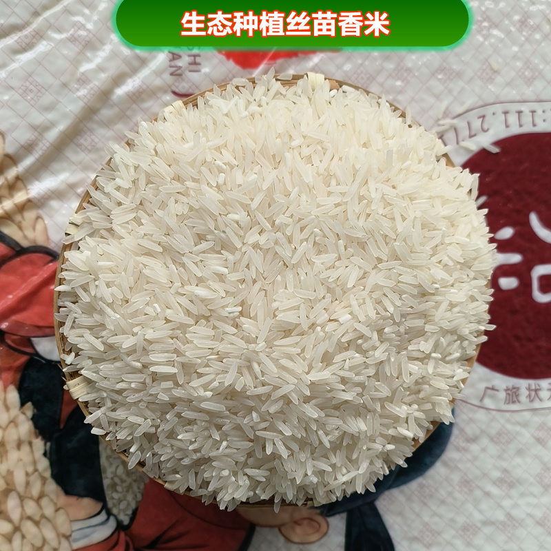 【精品】生态种植米香自然软香丝苗米真空包装10斤