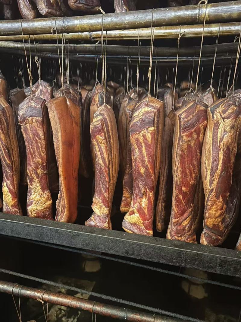 【腊肉】精品腊五花肉土家族苗族自家生产欢迎电话咨询