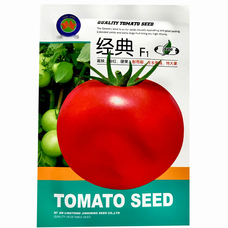 经典番茄种子粉红硬果大果心腔小耐裂果露地大棚种植抗病性强