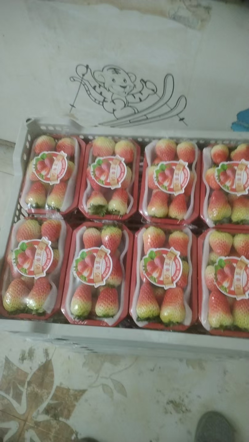 阜阳闻集天仙醉草莓优质鲜果大量现货果型饱满口感软糯香甜