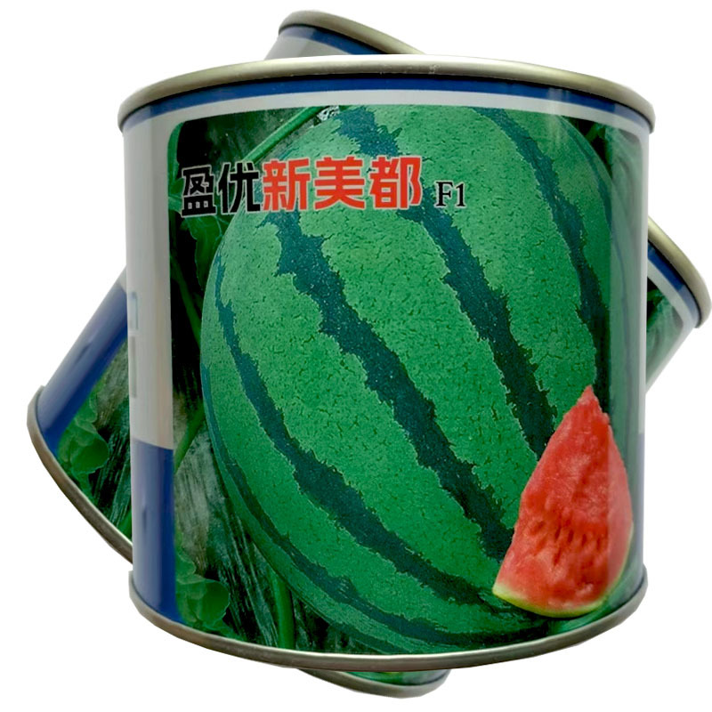 美都西瓜种子盈优新美都西瓜种籽肉质沙脆爽口多汁口感好