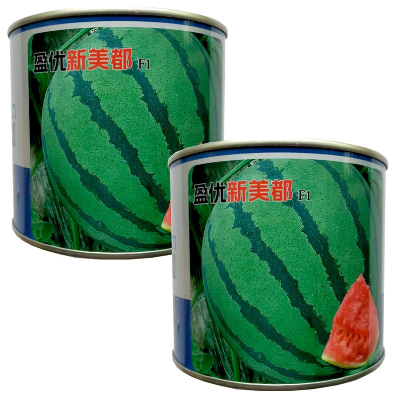 美都西瓜种子盈优新美都西瓜种籽肉质沙脆爽口多汁口感好