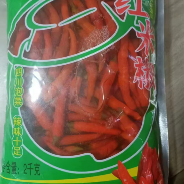 泡红米椒2kg*6袋
