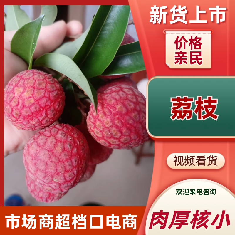 海南荔枝整车代收代发(全国电商超市一件代发可开发票)