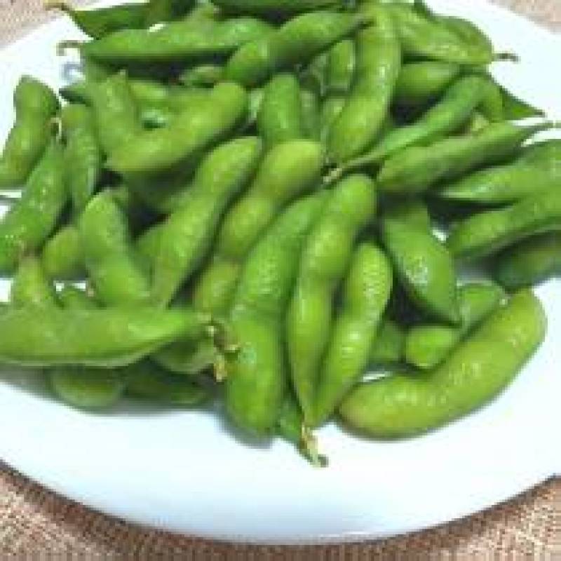 速冻盐水毛豆荚工厂发货批发价一手货源，纯香料卤煮毛豆