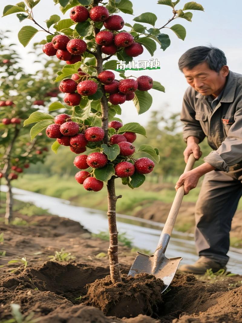 河北山楂苗苗场直发可视频看苗提供技术