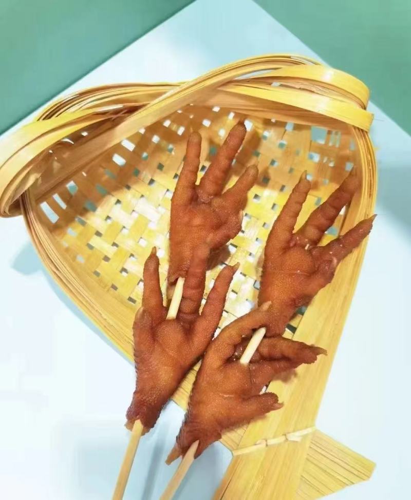 凤爪卤爪口感糯软绵柔60克烧烤自助餐火锅