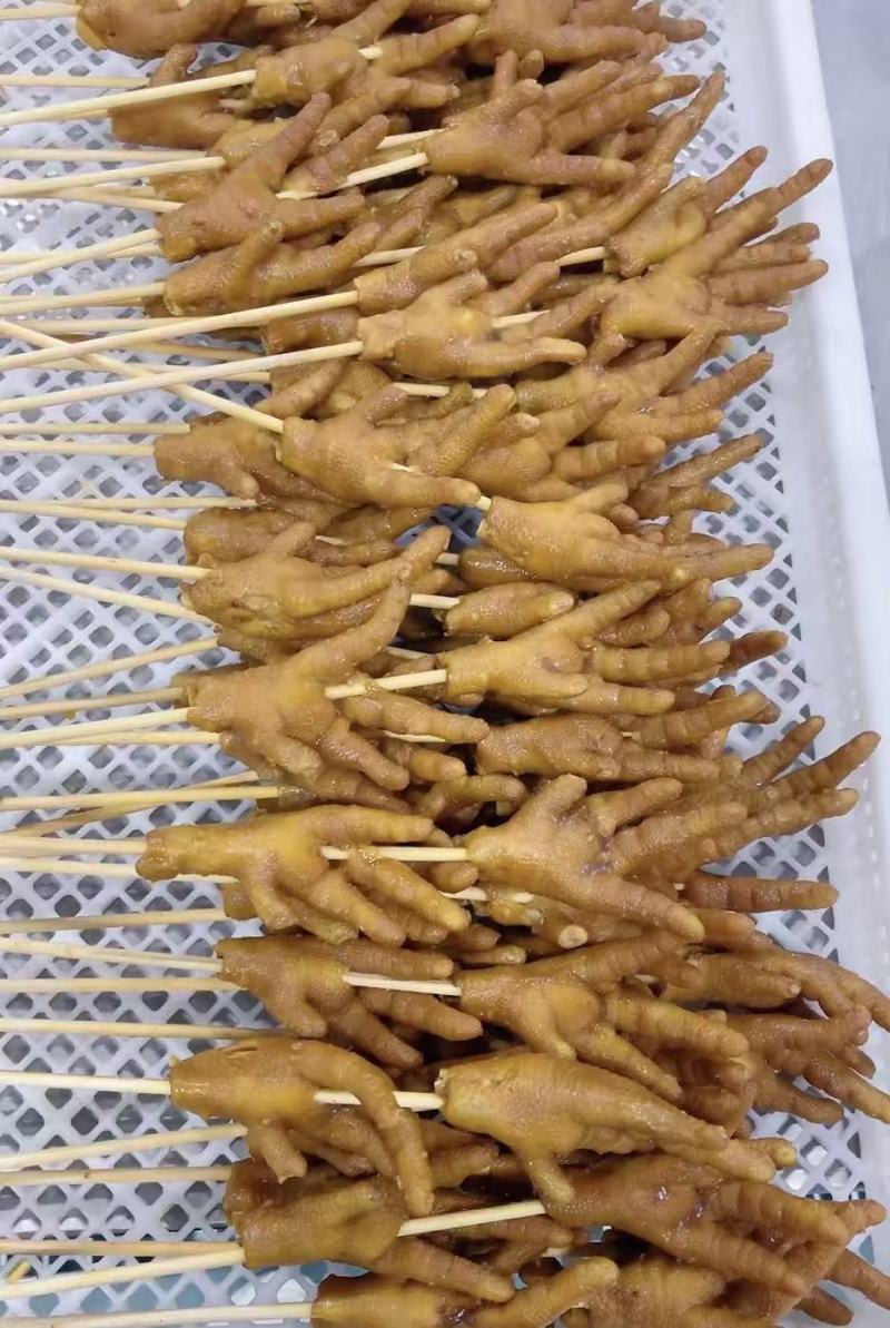 凤爪卤爪口感糯软绵柔60克烧烤自助餐火锅