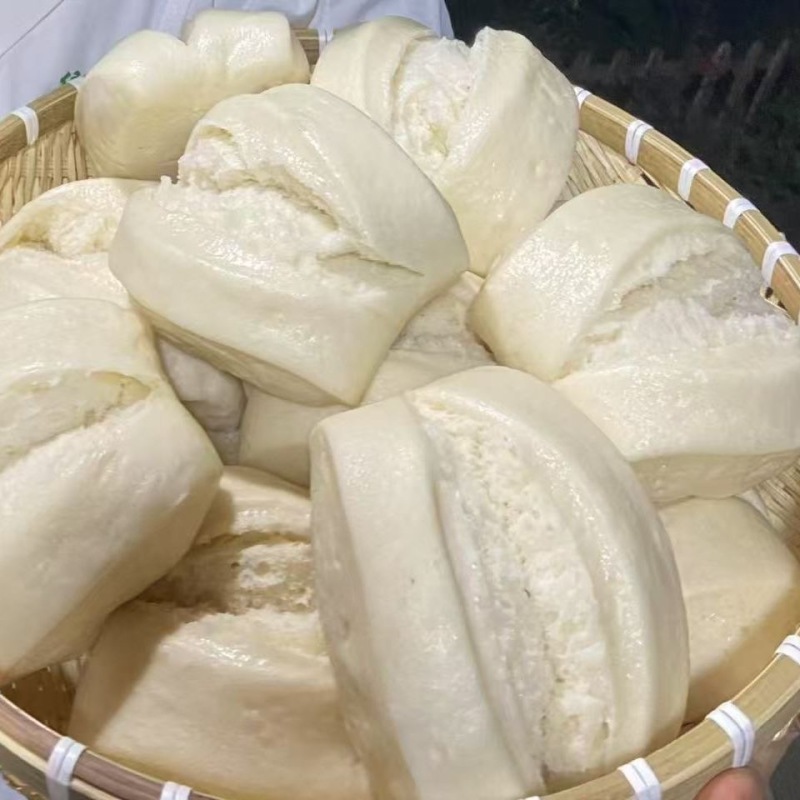湖北恩施老面馒头，品质保障口感细腻代餐早餐休闲零食