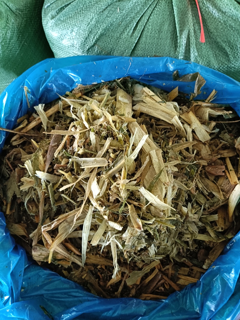玉米秸秆，青储饲料，霉变、无杂质，饲用品质佳量大从优可视