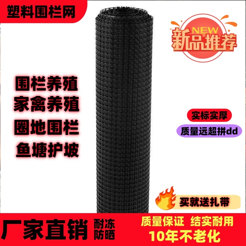 养鸡专用塑料围网家用养殖防逃阳台防护果树围网