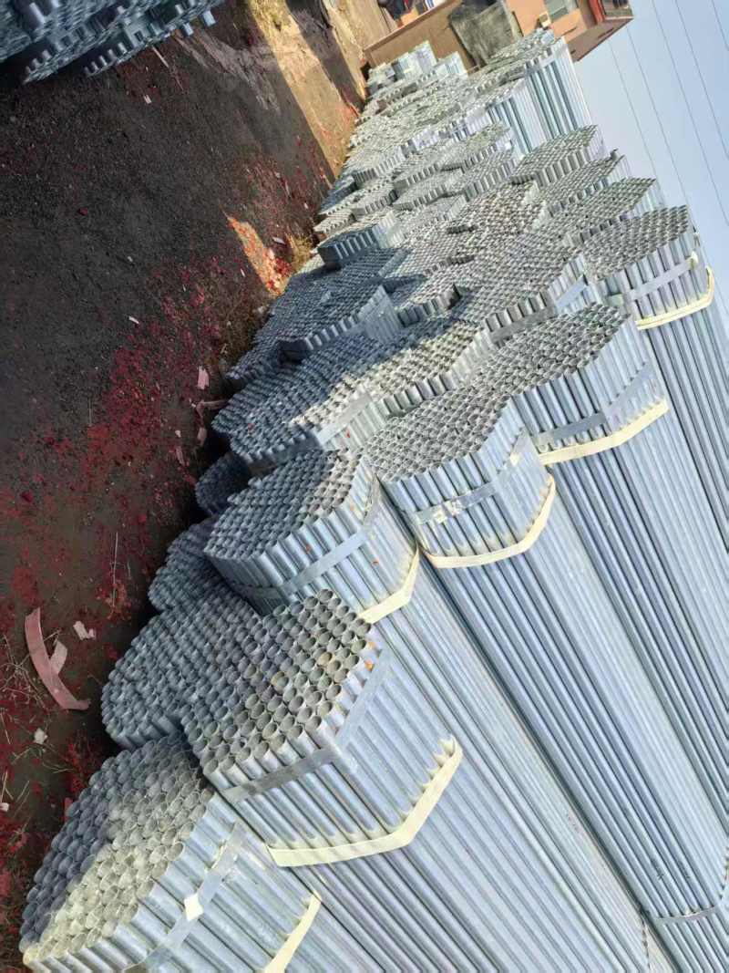 大棚骨架镀锌管各种粗度厚度都有可以定制寿命长可重复利用