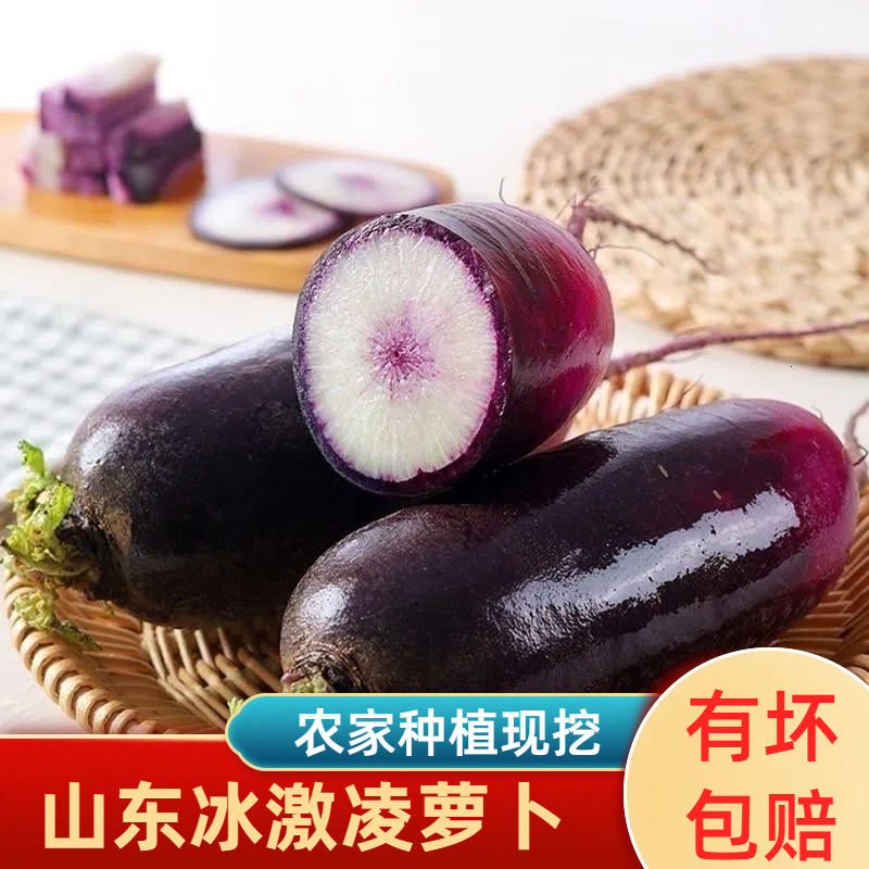 【寿光冰激凌萝卜】产地直发全国供应新鲜水果萝卜