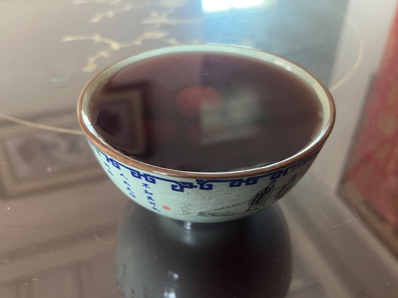 原酿杨梅酒，高粱酒马涧黑炭杨梅。