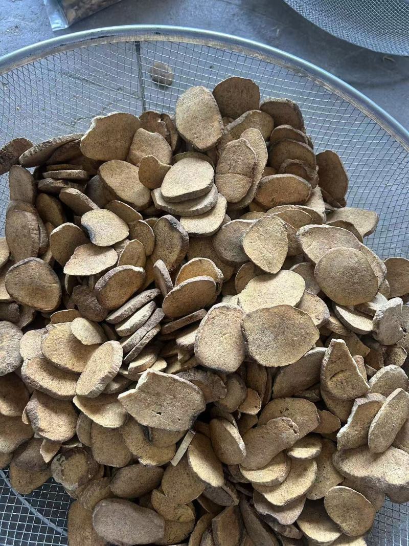 山东菏泽炒泽泻/颜色好货干/量大从优实拍视频