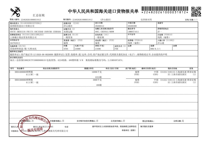 进口牛油果|一件代发|支持对接电商|货源稳定