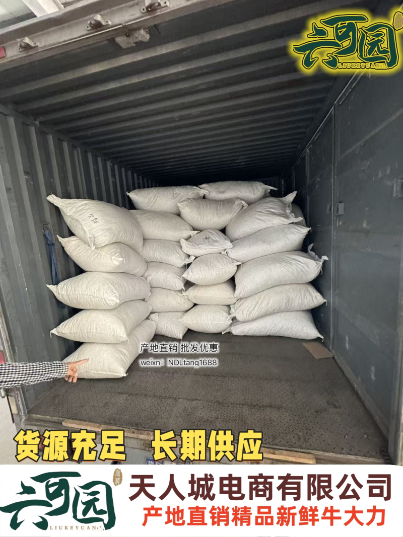 基地直供新鲜大叶牛大力薯质大牛现挖现发可视频看货