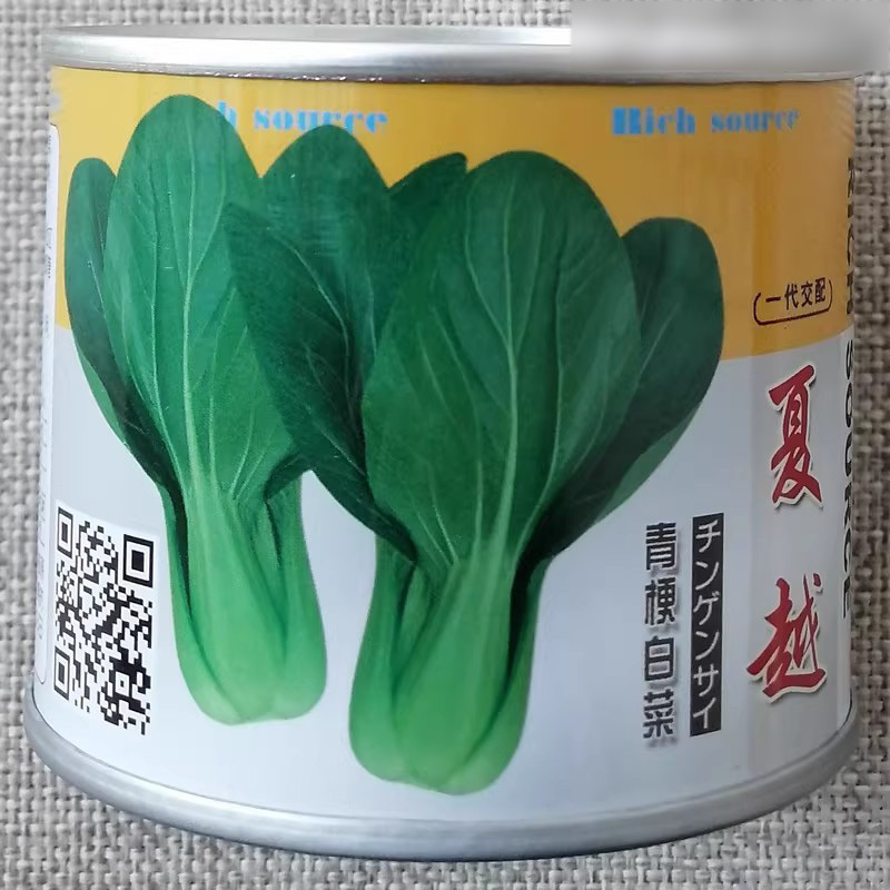 夏越青梗菜种子北京硕源绿梗窄帮青菜小油菜种籽耐热耐湿早熟