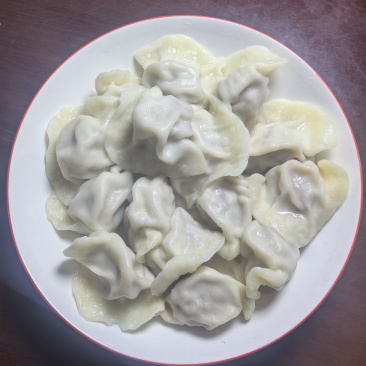 【热销】鲜品灵芝菇水饺软嫩鲜香入馅鲜香