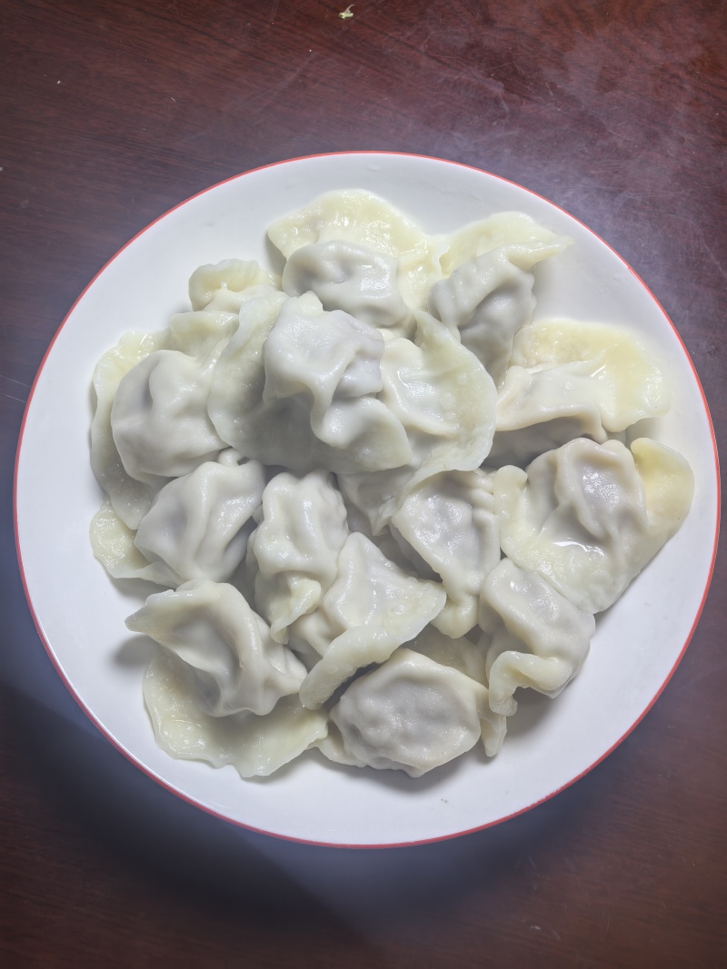 【热销】鲜品灵芝菇水饺软嫩鲜香入馅鲜香