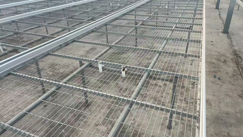 热镀锌育苗床网固定/移动苗床大棚育苗架温室种植栽