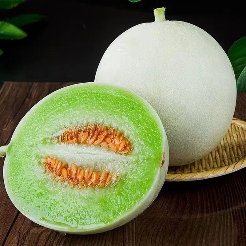 山东玉菇甜瓜当季新鲜水果软糯香甜一件代发