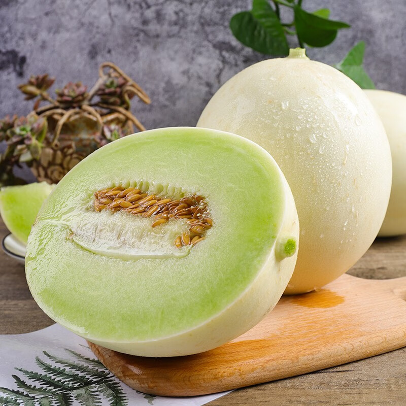 山东玉菇甜瓜当季新鲜水果软糯香甜一件代发