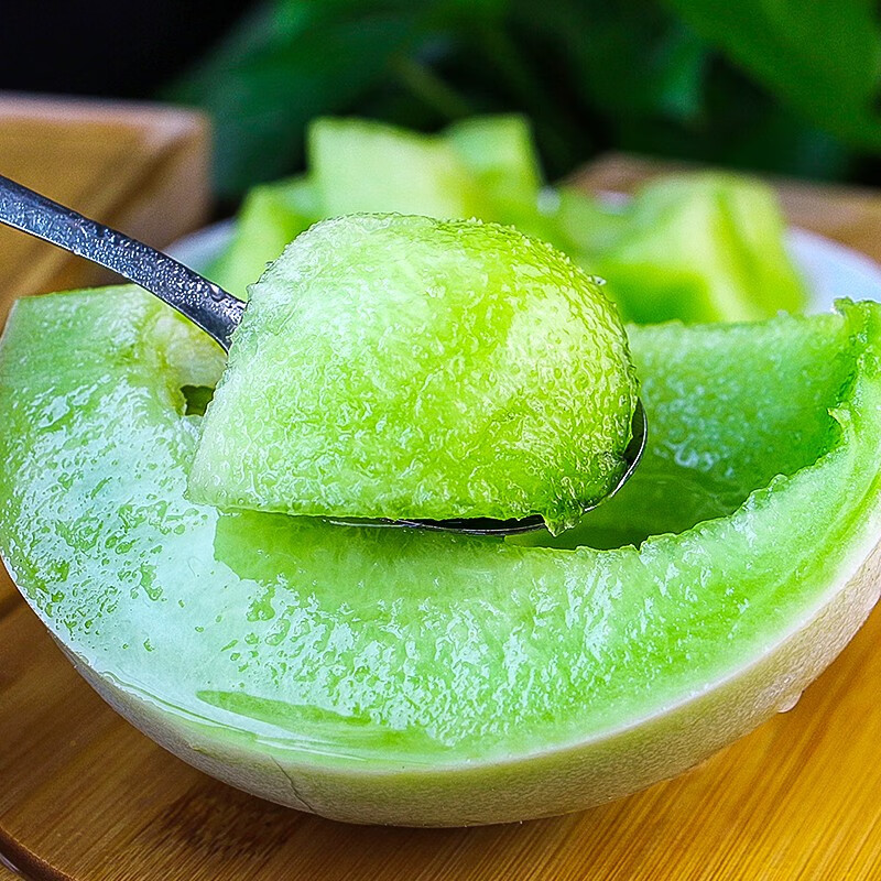 山东玉菇甜瓜当季新鲜水果软糯香甜一件代发