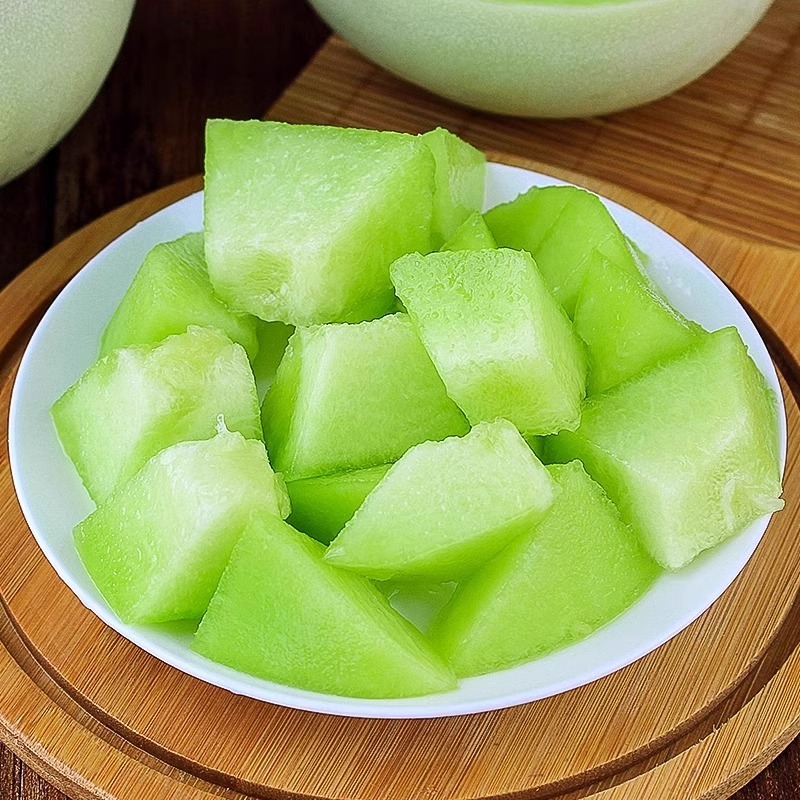 山东玉菇甜瓜当季新鲜水果软糯香甜一件代发