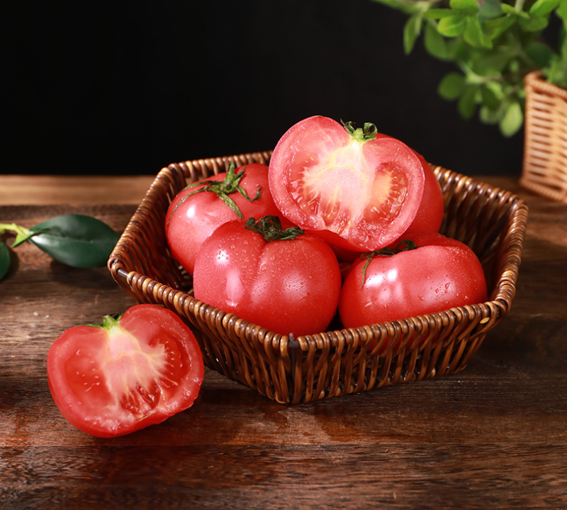 泾阳普罗旺斯西红柿🍅沙瓤爆汁酸甜爽口地标认证果型饱满