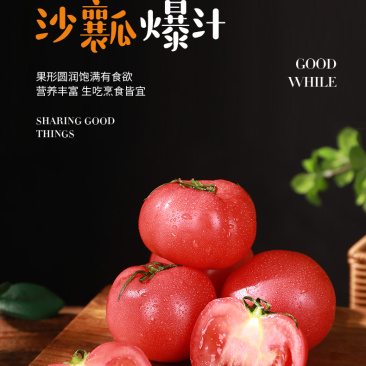 泾阳普罗旺斯西红柿🍅沙瓤爆汁酸甜爽口地标认证果型饱满