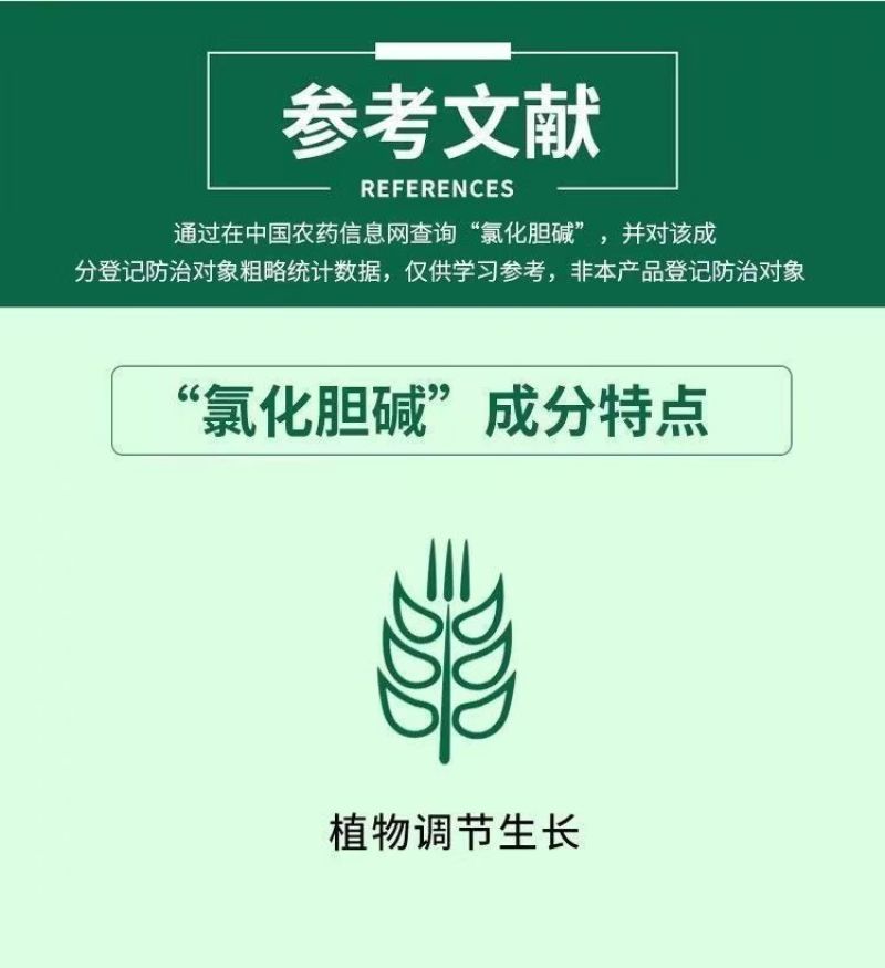 60%氯化胆碱植物生长调节剂花生马铃薯根茎膨大地下块茎膨