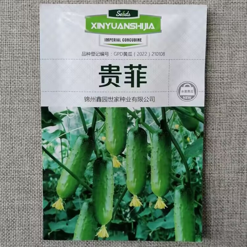 水果黄瓜种子强雌短棒嫩绿油亮春秋贵妃黄瓜种籽口感脆甜高产