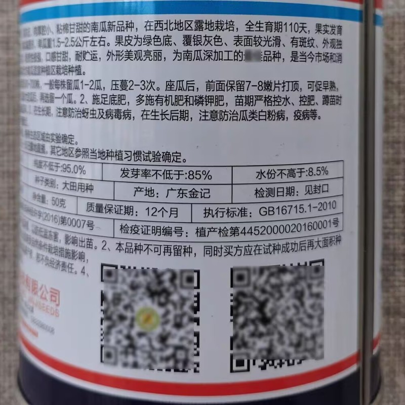 金科6号银灰银板栗南瓜种子果肉金黄口感粉糯甜银栗南瓜种籽