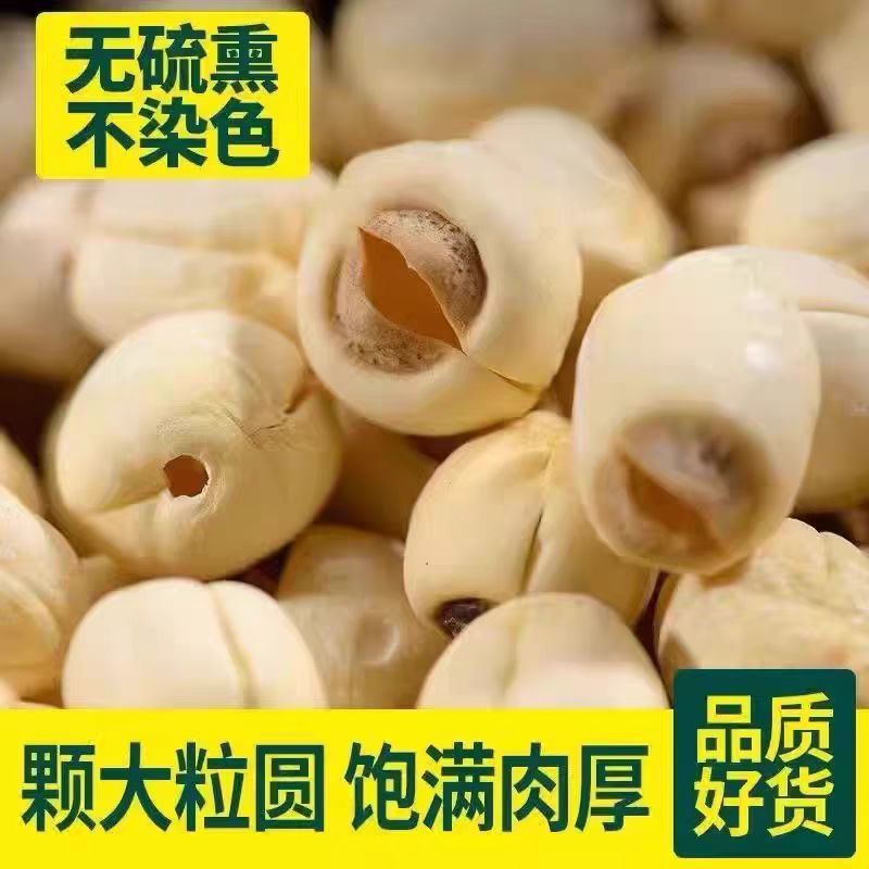 批发价无芯莲子袋装干货土特产莲米粉糯煲汤