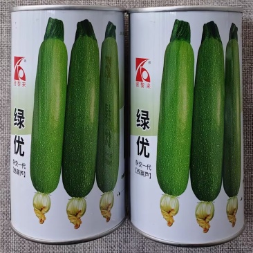 绿优西葫芦种子杂交西葫芦笋瓜种籽翠绿油亮顺直座瓜稳定高产