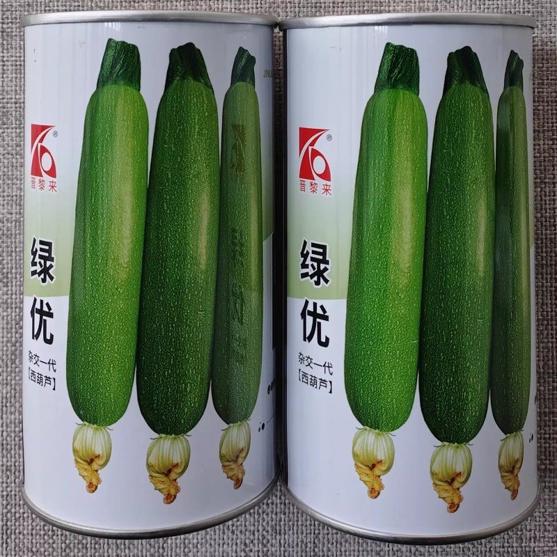 绿优西葫芦种子杂交西葫芦笋瓜种籽翠绿油亮顺直座瓜稳定高产